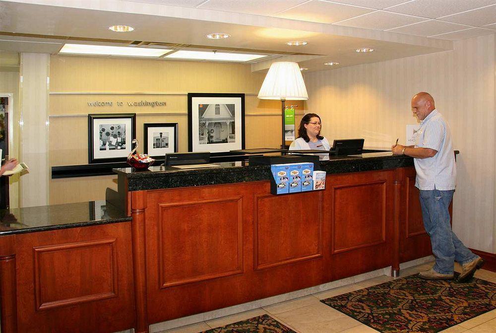 Hampton Inn Washington Interiør billede